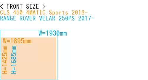 #CLS 450 4MATIC Sports 2018- + RANGE ROVER VELAR 250PS 2017-
